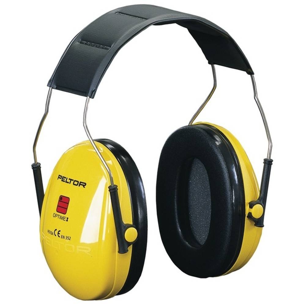 3M™ Gehörschutz OPTIME I, gepolsterter Kopfbügel, EN 352-1 SNR 27 dB, weiche Polsterung