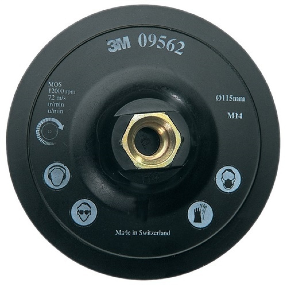 3M™ Stützteller Scotch Brite DH-AC D.115mm M14 kletthaftend