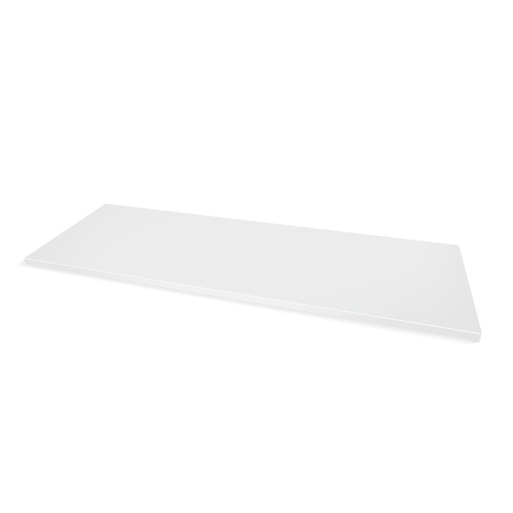 Abdeckplatten für C+P Werkstatt-Schiebetürenschrank, BxT 1.600 x 500 mm, lichtgrau