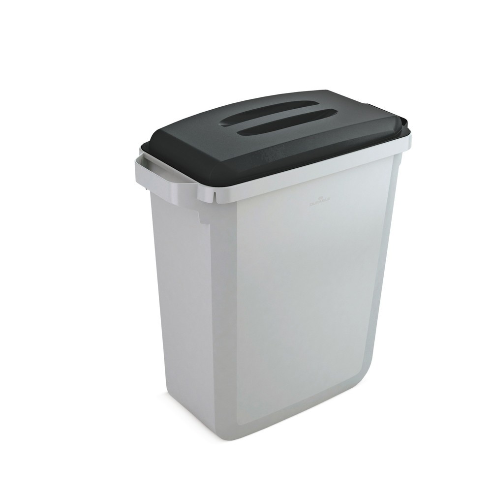 DURABLE Abfall- und Wertstoffbehälter 60 Liter, PP, grau