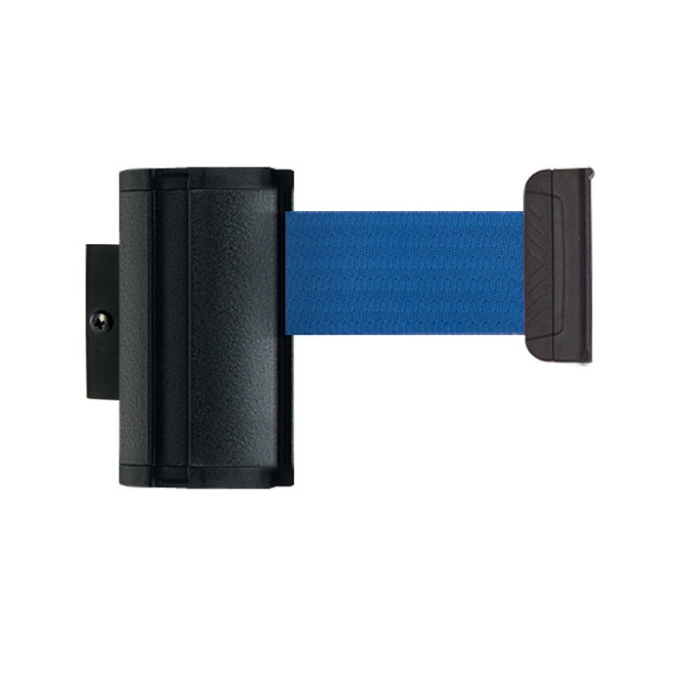 Absperr-Wandgurt L zum Einhängen, Länge 3,7 m, blau