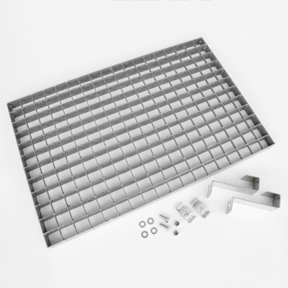 Abstreifrost für Stiefelreiniger CEMO, HxBxT 145 x 600 x 430 mm
