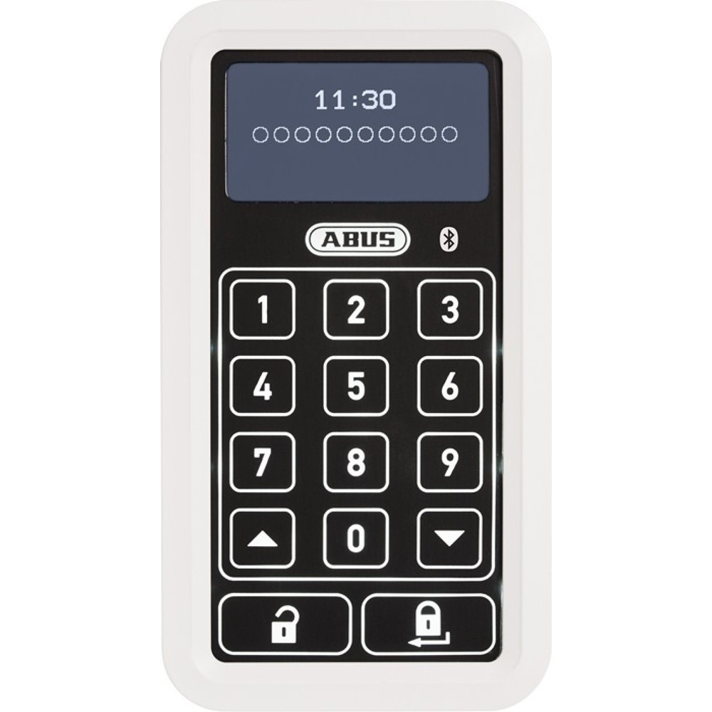 ABUS Tastatur CFT3100 W, weiß, Touch-Oberfläche