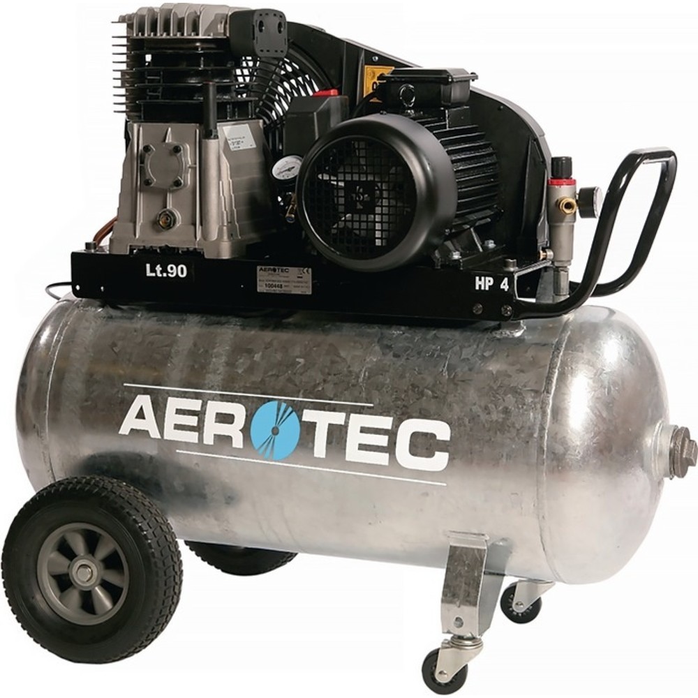 AEROTEC Kompressor Aerotec 600-90 Z verzinkt, 600 l/min 10 bar, 3 kW 400 V50 Hz