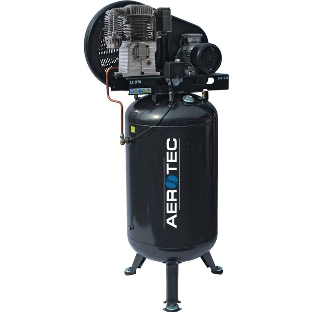 AEROTEC Kompressor Aerotec N59-270 PRO, 4,0 kW 400 V50 Hz, 690 l/min 10 bar, 270 l