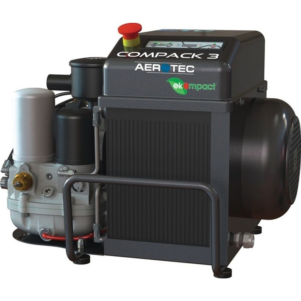 AEROTEC Schraubenkompressor Aerotec COMPACK 3, 360 l/min 400 V50 Hz, 10 bar, 3 kW