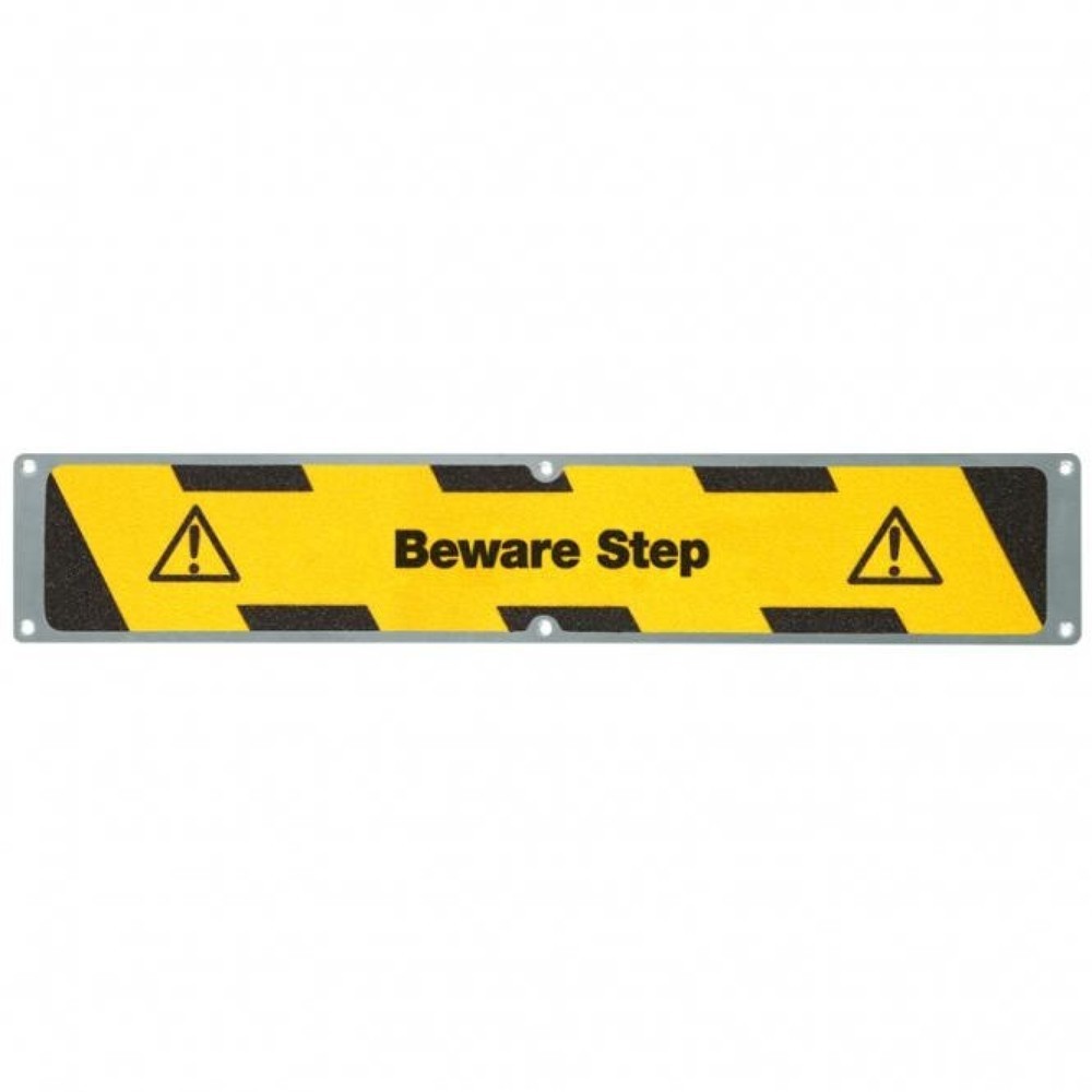 Anti-Rutschplatte 'Beware Step', LxB 635 x 114 mm