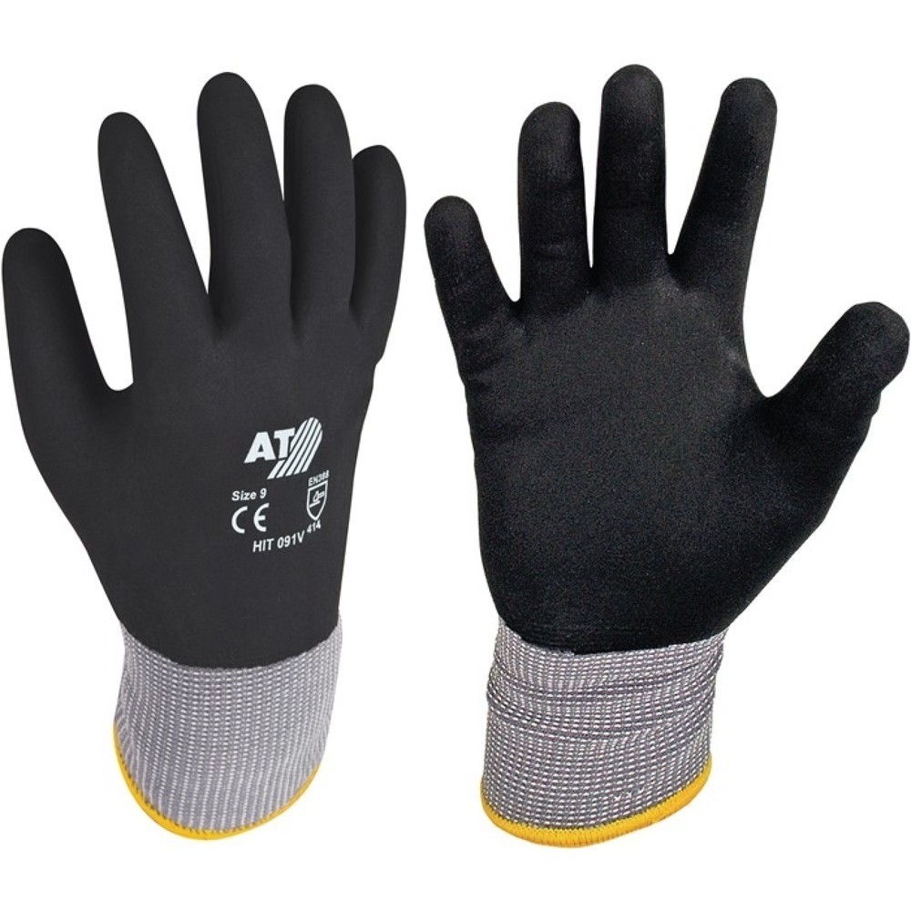 ASATEX Handschuhe Hit Flex V Gr.10 schwarz 3