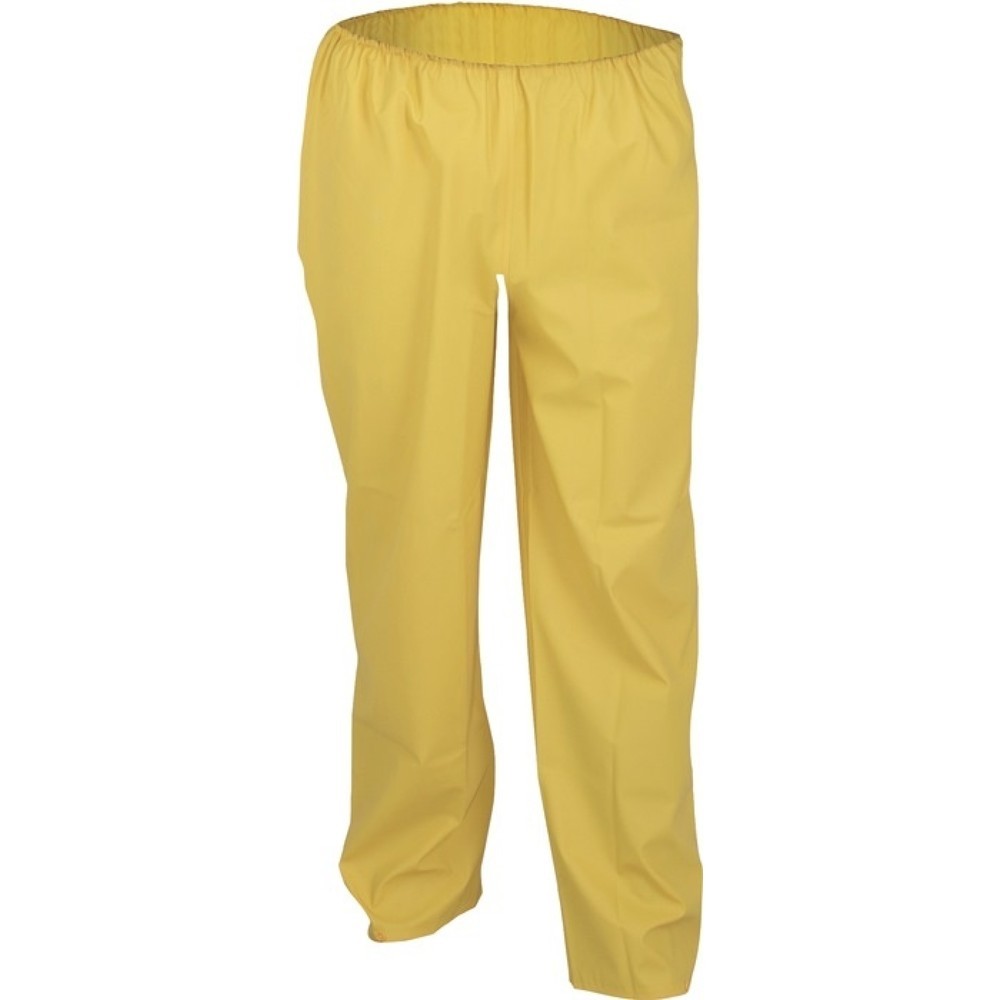 ASATEX Regenschutzhose PU Stretch, gelb, Größe XXXL