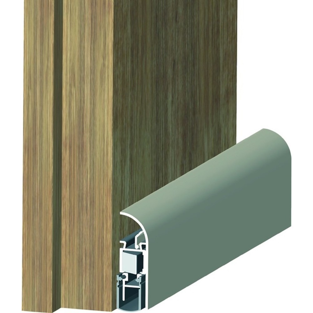 ATHMER Türdichtung Schall-Ex® Applic A, Aluminium silber, 1-seitig Länge 1055 mm, Holztüren
