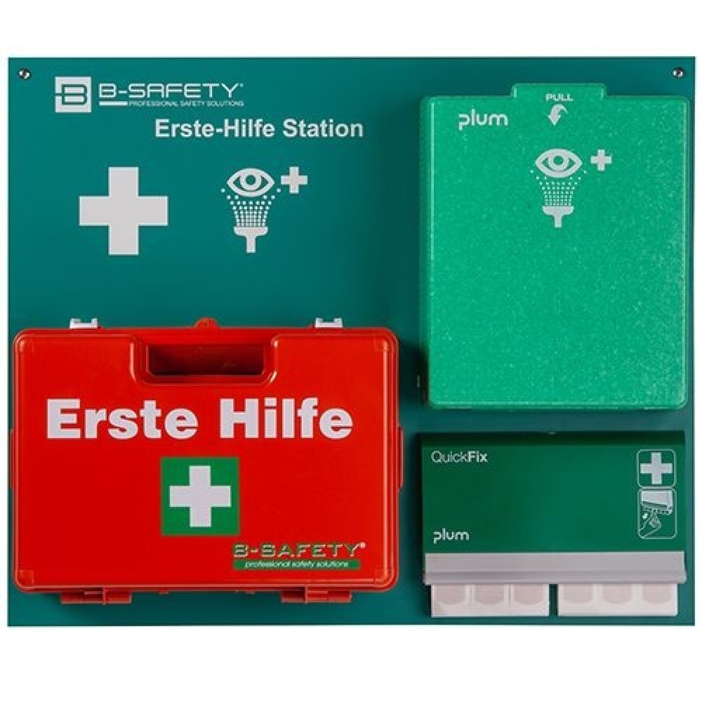 B-Safety Erste-Hilfe-Station CLASSIC No.1, mit Füllung ÖNORM Z 1020-1