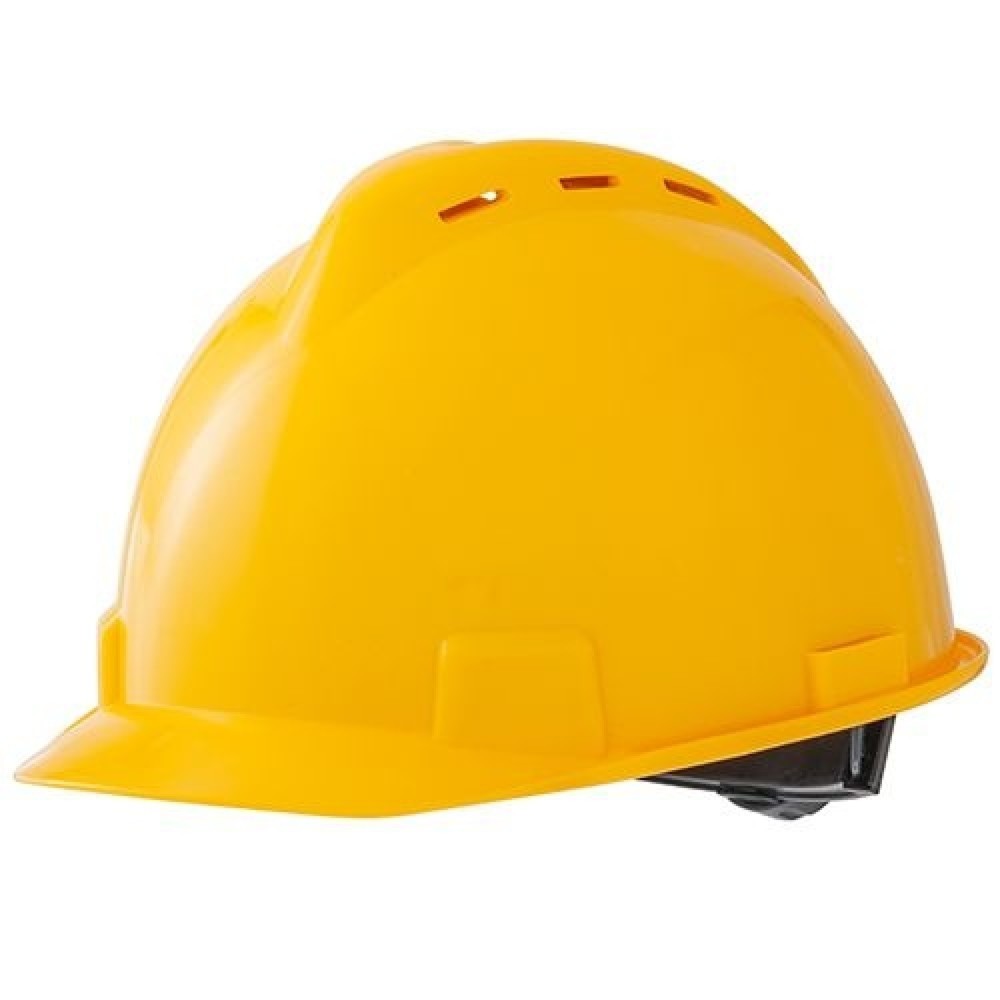 B-Safety Industrie-Schutzhelm TOP-PROTECT, DIN EN 397:2012+A1, gelb