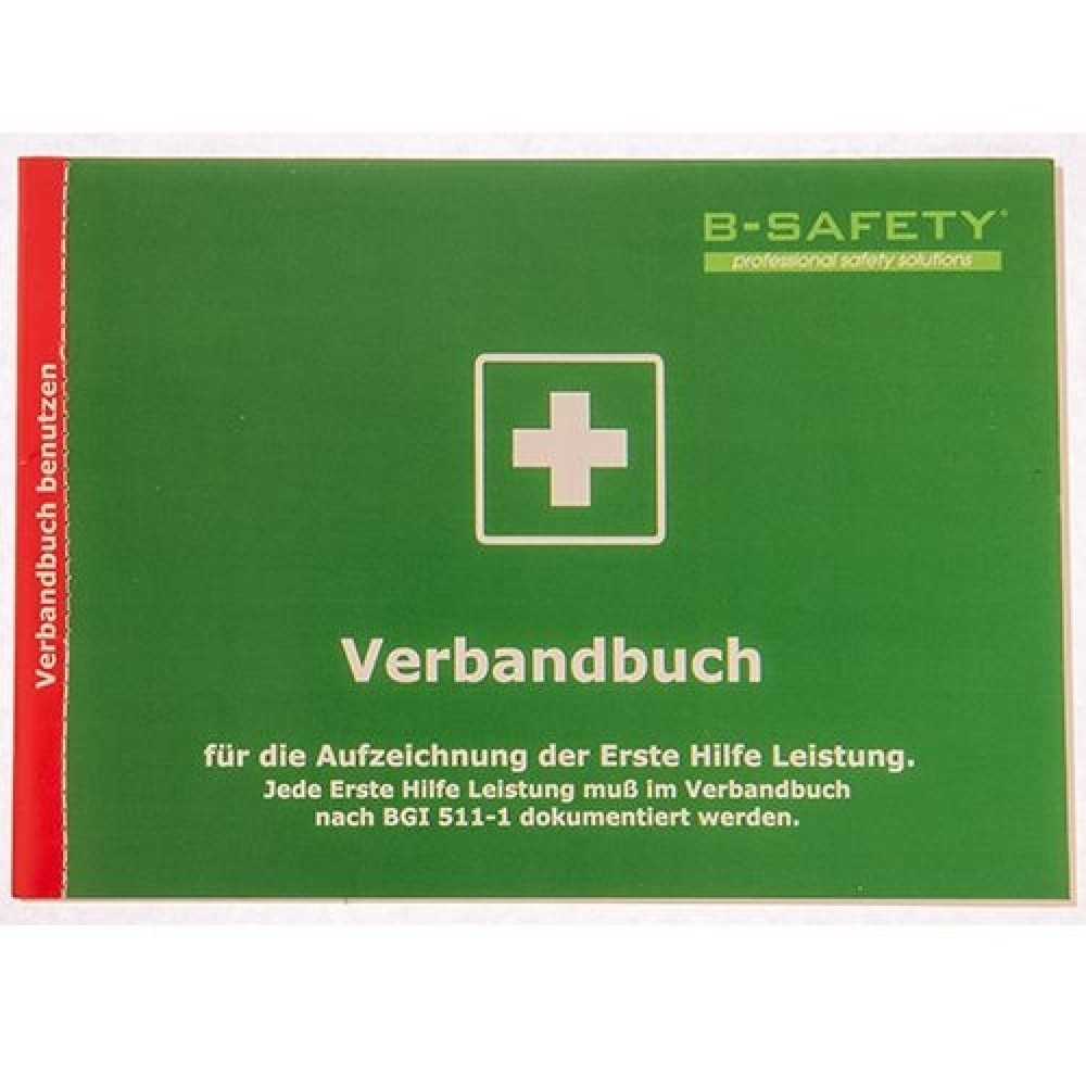 B-Safety Verbandbuch DIN A5, datenschutzsicher
