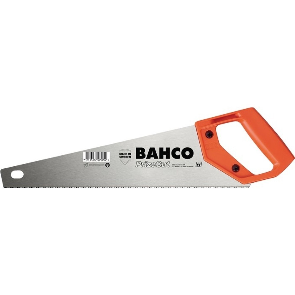 BAHCO Handsäge Prizecut Blatt-L.350mm 15 ZpZ sehr fein,geh