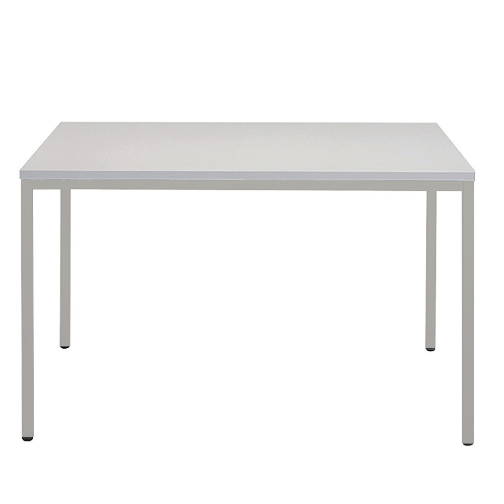 HEMMDAL Stahlrohr-Tisch, BxT 1.200 x 800 mm, Buche/schwarz