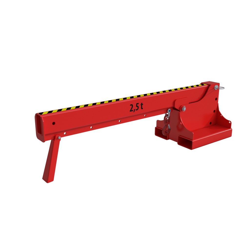 Bauer® Teleskoplader Typ KTH-K, Reichweite bis 1.825 mm, TK bis 2.500 kg, RAL 3000 feuerrot