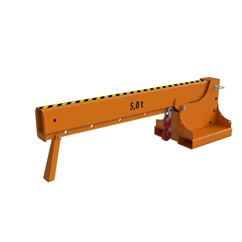 Bauer® Teleskoplader Typ KTH-K, Reichweite bis 1.825 mm, TK bis 5.000 kg, RAL 2000 gelborange