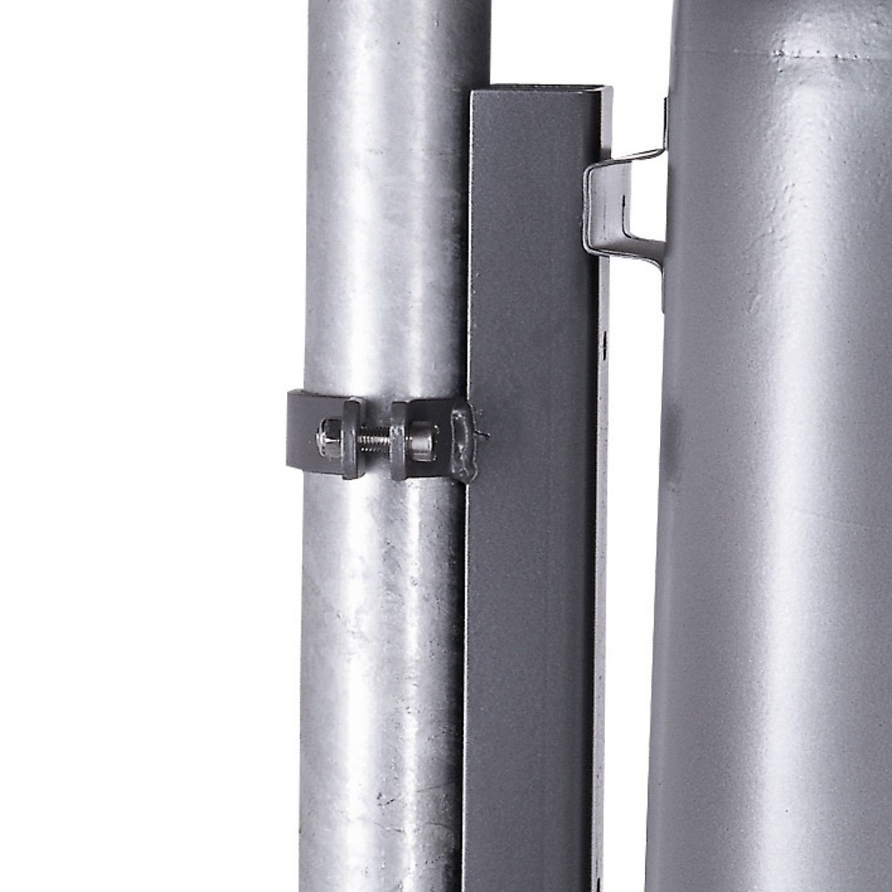 Befestigungsschellenband für Stahlblech-Abfallbehälter, inkl. Montagewerkzeug, 2 Stk/VE