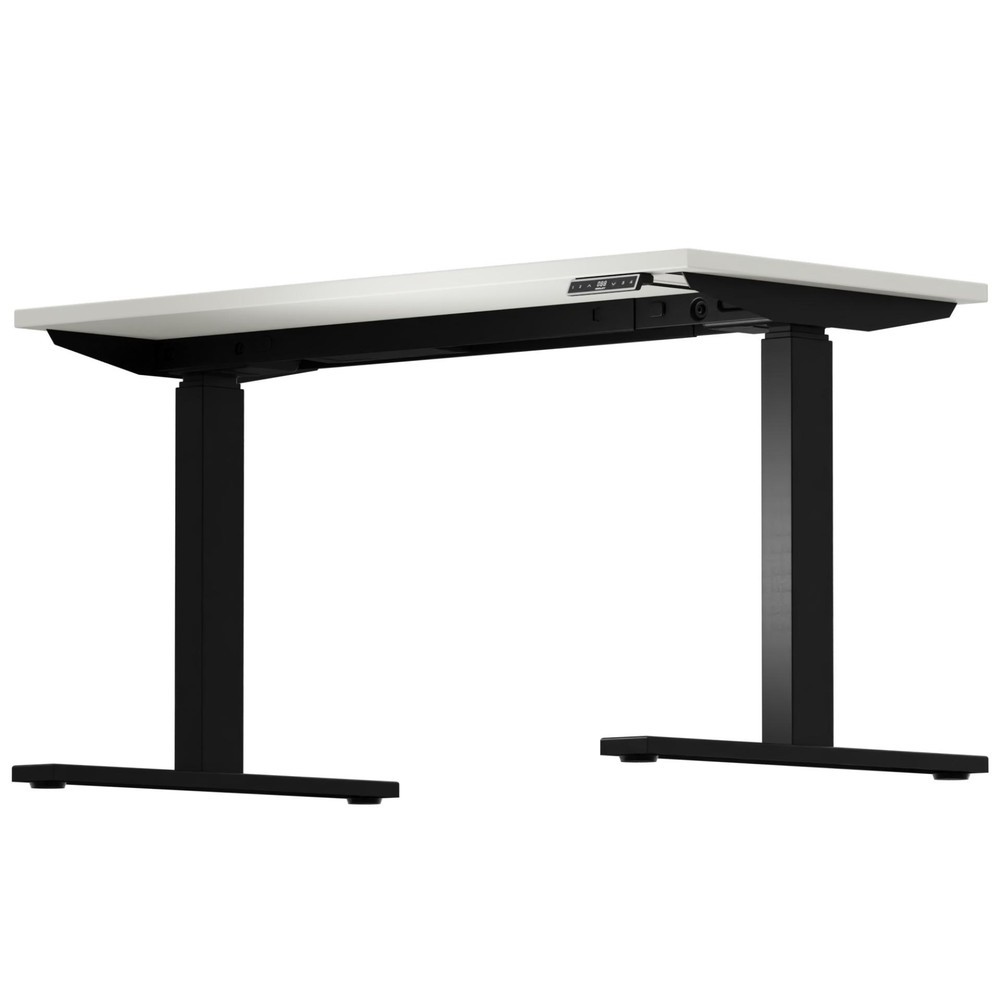 Produktabbildung Nr. 5: BISLEY Schreibtisch E-StarterTech, elektrisch höhenverstellbar, 160 x 80 cm, schwarz, weiß