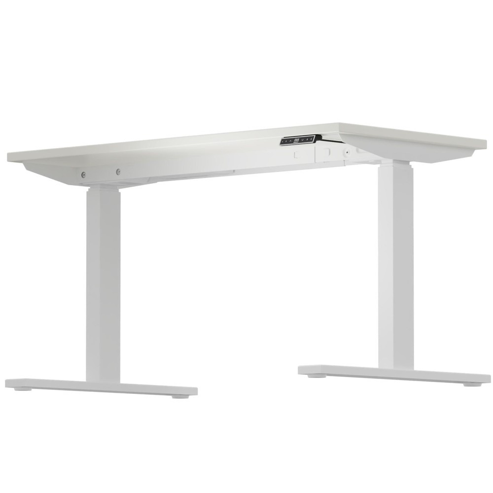 Produktabbildung Nr. 4: BISLEY Schreibtisch E-WonderTech, elektrisch höhenverstellbar, 160 x 80 cm, weiß, weiß