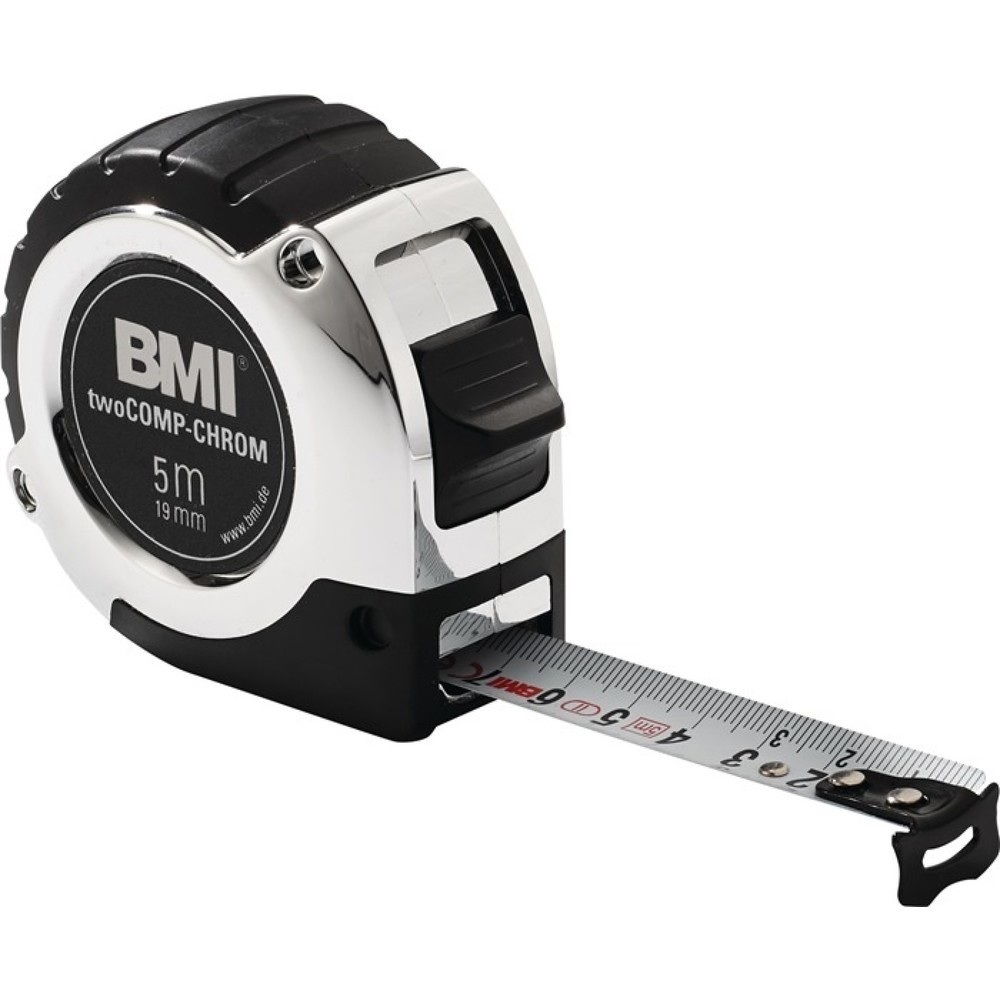 BMI Taschenrollbandmaß chrom L.3m B.16mm mm/cm EG II Ku.Automatic