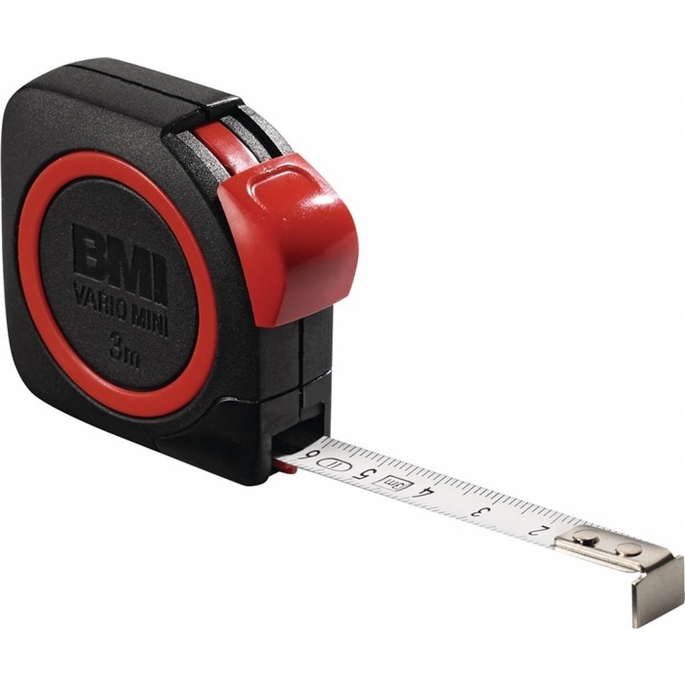 BMI Taschenrollbandmaß VARIO Mini L.3m B.10mm mm/cm EG II ABS Automatic