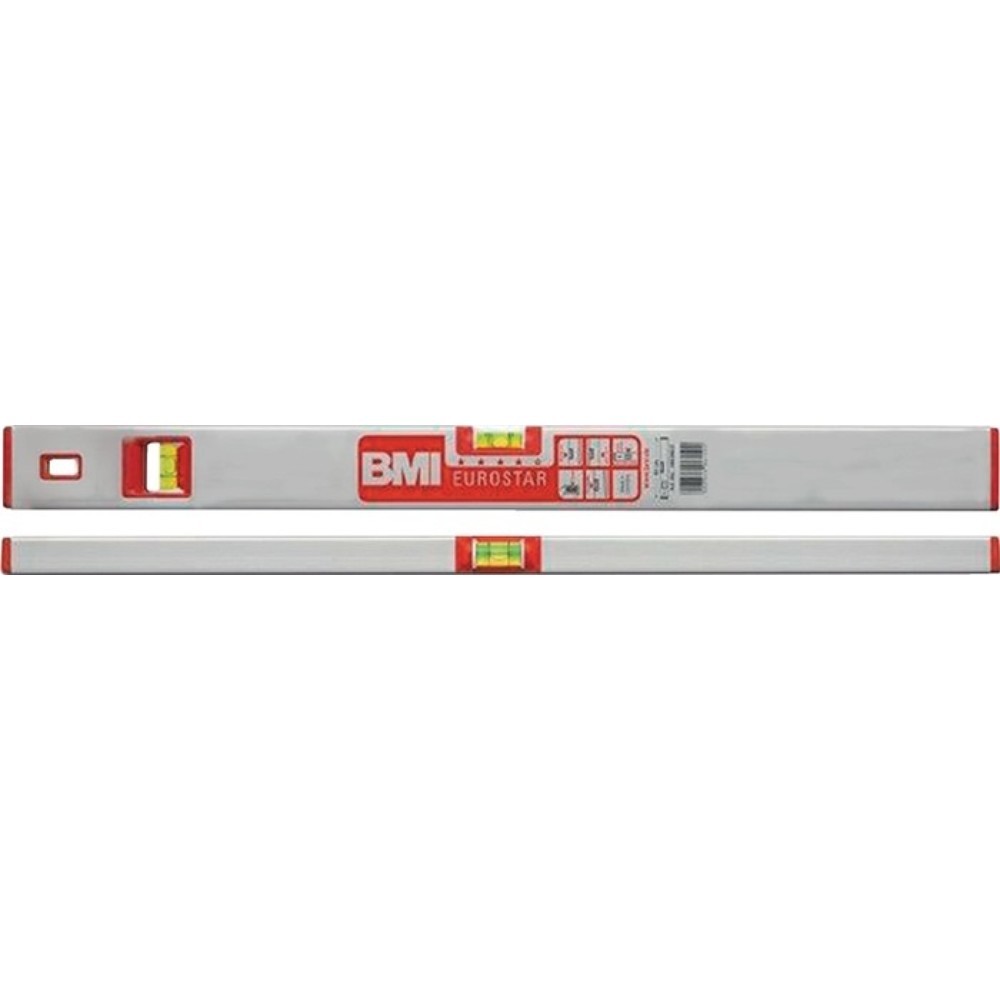 BMI Wasserwaage EUROSTAR 690 E 60cm Alu.silber ± 0,5mm/m