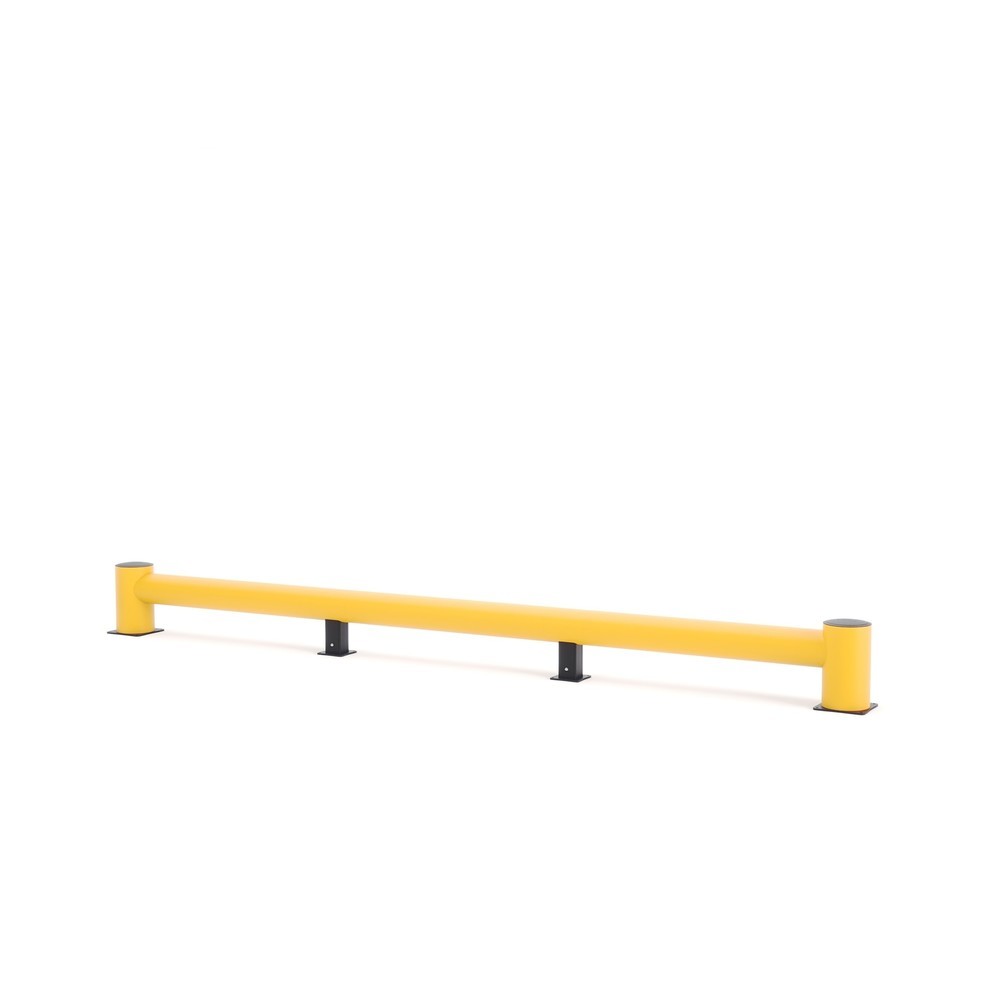 BOPLAN® Rammschutz-Planke TB 400, gelb, 5,05 m