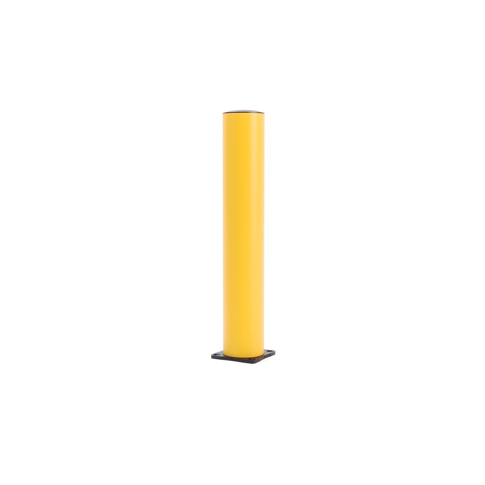 BOPLAN® Rammschutzpoller BO Light, gelb, Höhe 750 mm, Ø 125 mm