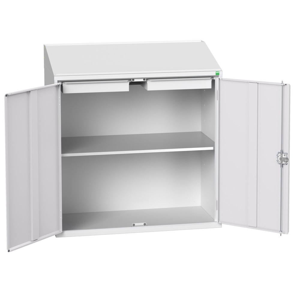 bott verso Economy Pult, mit 1 Fachboden und 2 Schubladen, BxTxH: 1050 x 550 x 1130 mm