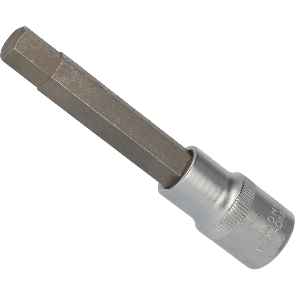 Produktabbildung: BRILLIANT TOOLS 1/2" Innensechskant Bit-Stecknuss, 100 mm lang, 12 mm