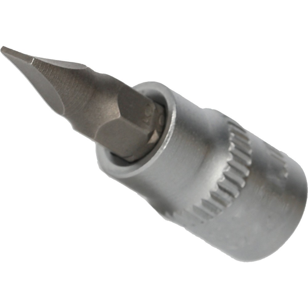 BRILLIANT TOOLS 1/4" Schlitz Bit-Stecknuss, 0,8 x 4 mm