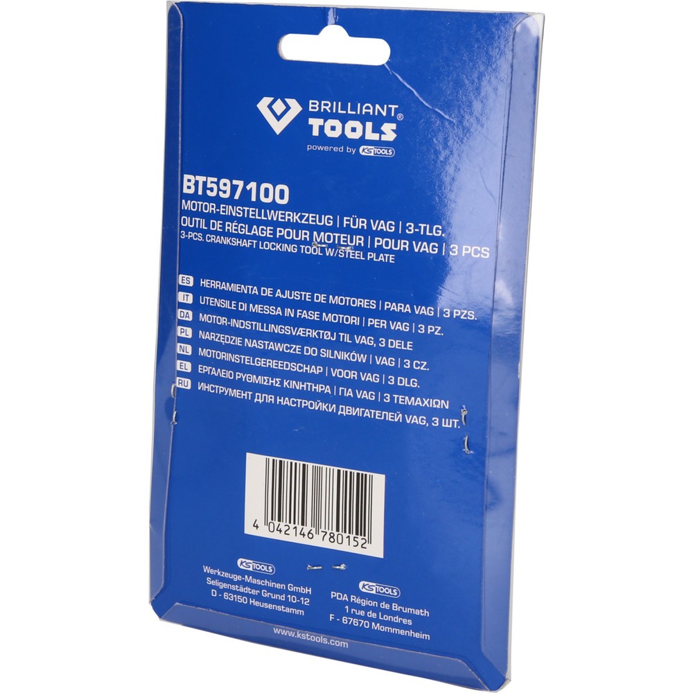 Produktabbildung Nr. 9: BRILLIANT TOOLS Motor-Einstellwerkzeug-Satz für VAG