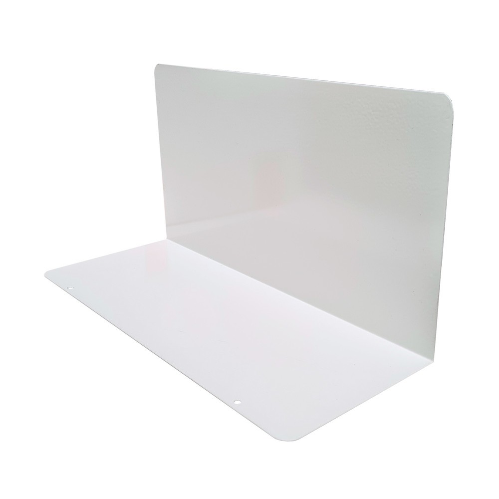 Buchstütze für SCHULTE Fachbodenregal, lichtgrau, HxT 200 x 500  mm