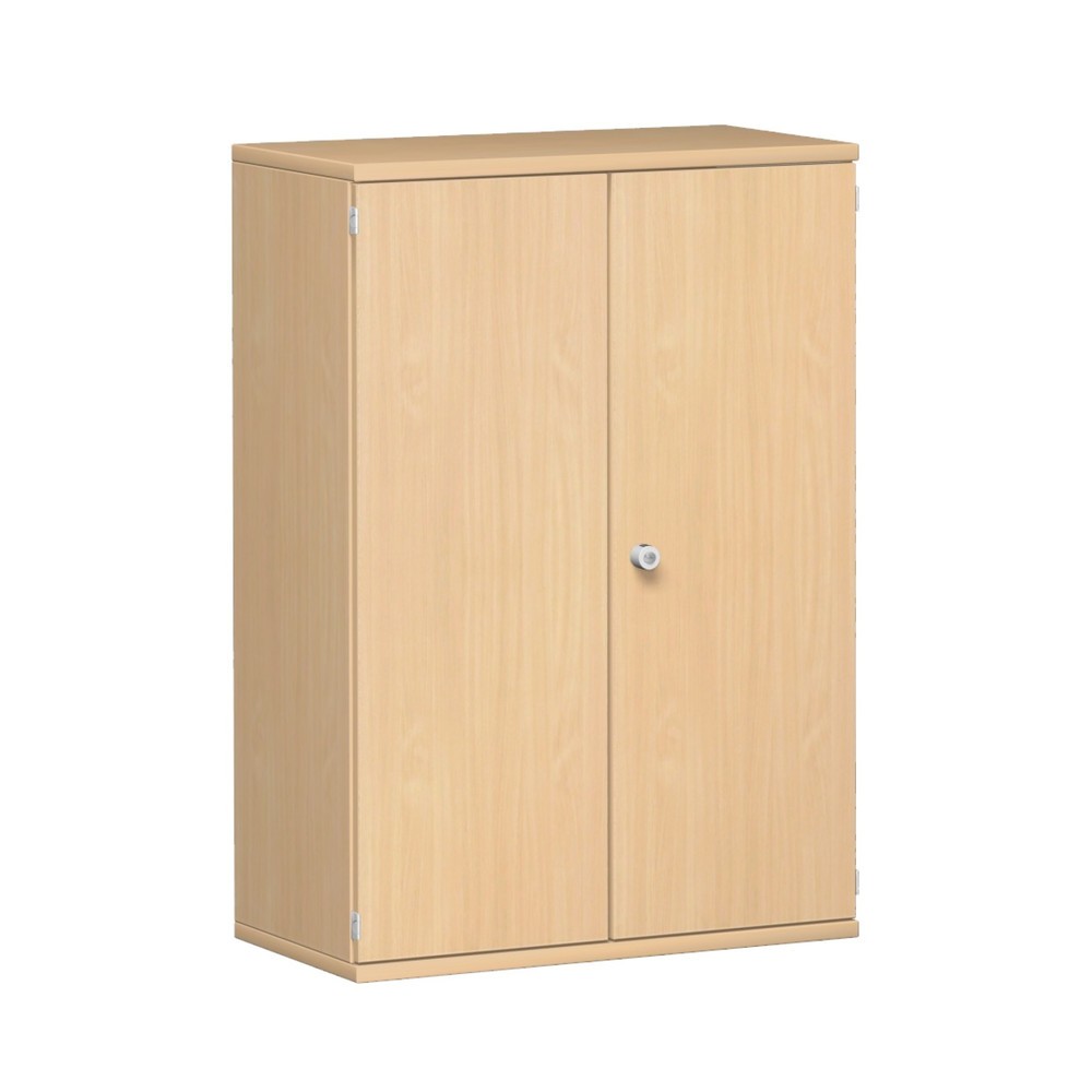 Büroschrank Profi, 3 OH, Breite 800 mm, Flügeltür, Buche