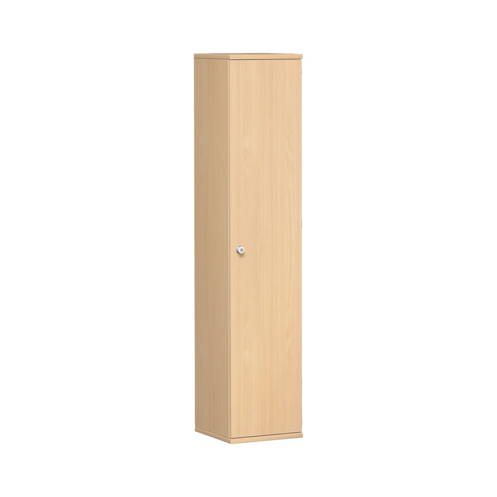 Büroschrank Profi, 5 OH, Breite 400 mm, Tür rechts, Buche