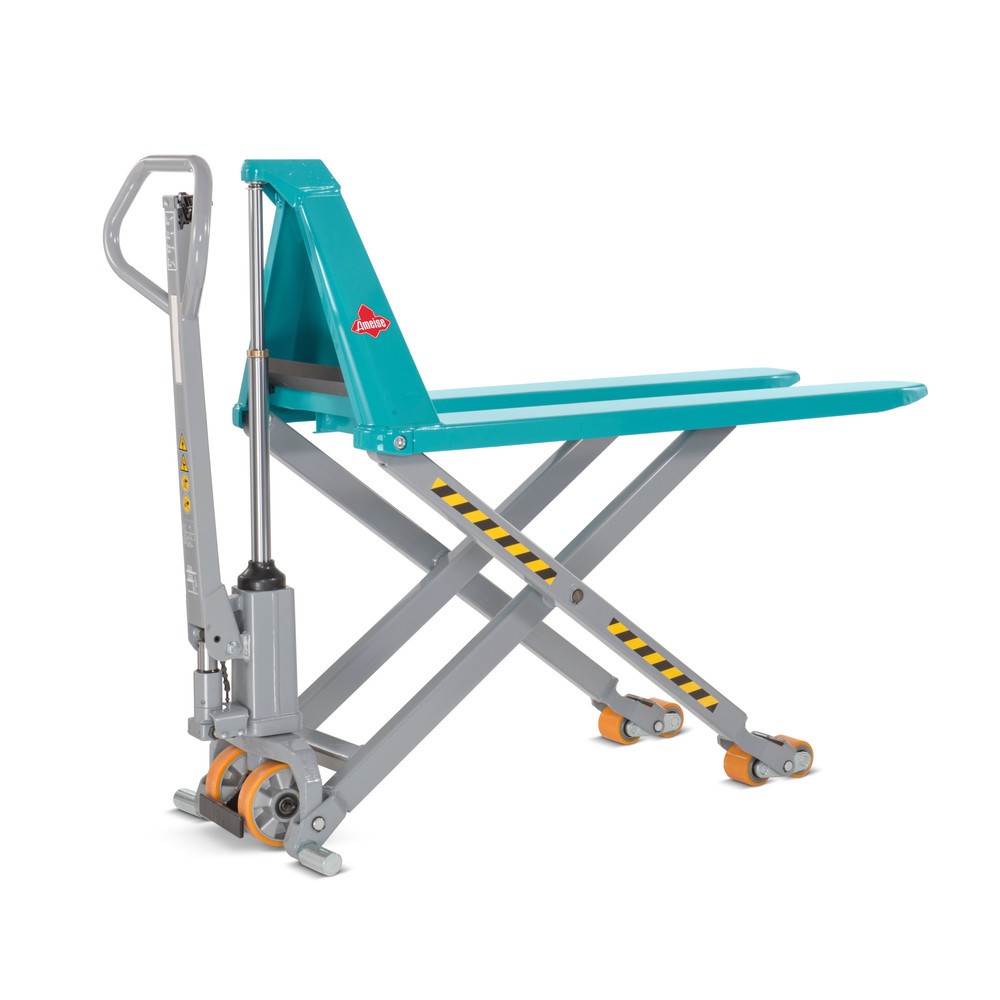 Produktabbildung: Scherenhubwagen Ameise® PTM 1.5 Scissor mit Schnellhub, Tragfähigkeit 1.500 kg, Gabellänge 1.200 mm