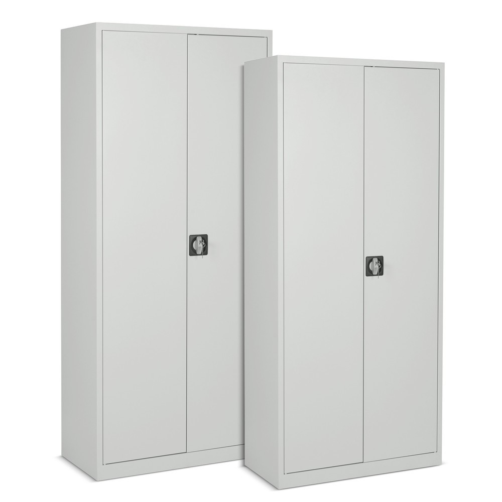 Produktabbildung: CEHA Flügeltürschrank-Set, 4,5 + 5 OH, HxBxT 1.800 x 800 x 380 mm + 1.950 x 920 x 420 mm, lackierte Fachböden