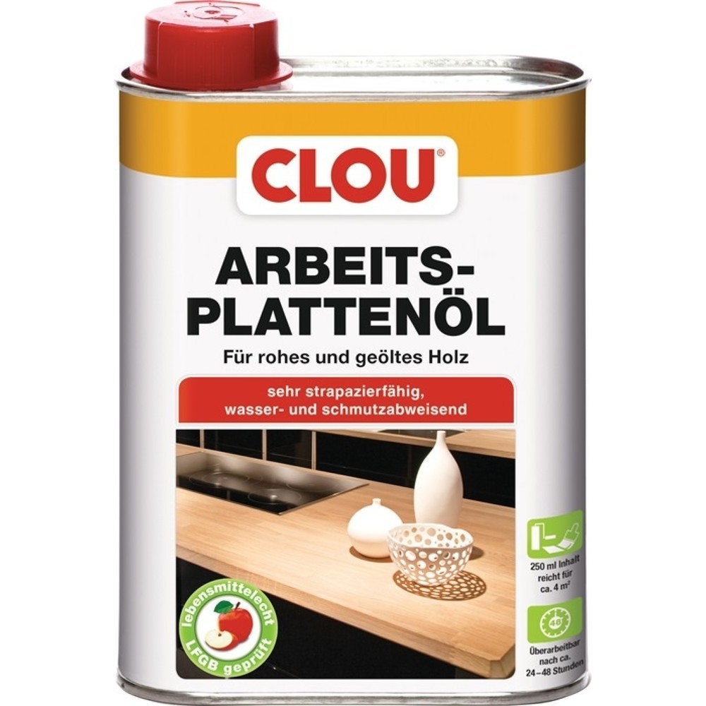 CLOU Arbeitsplattenöl, 250 ml, farblos, Dose