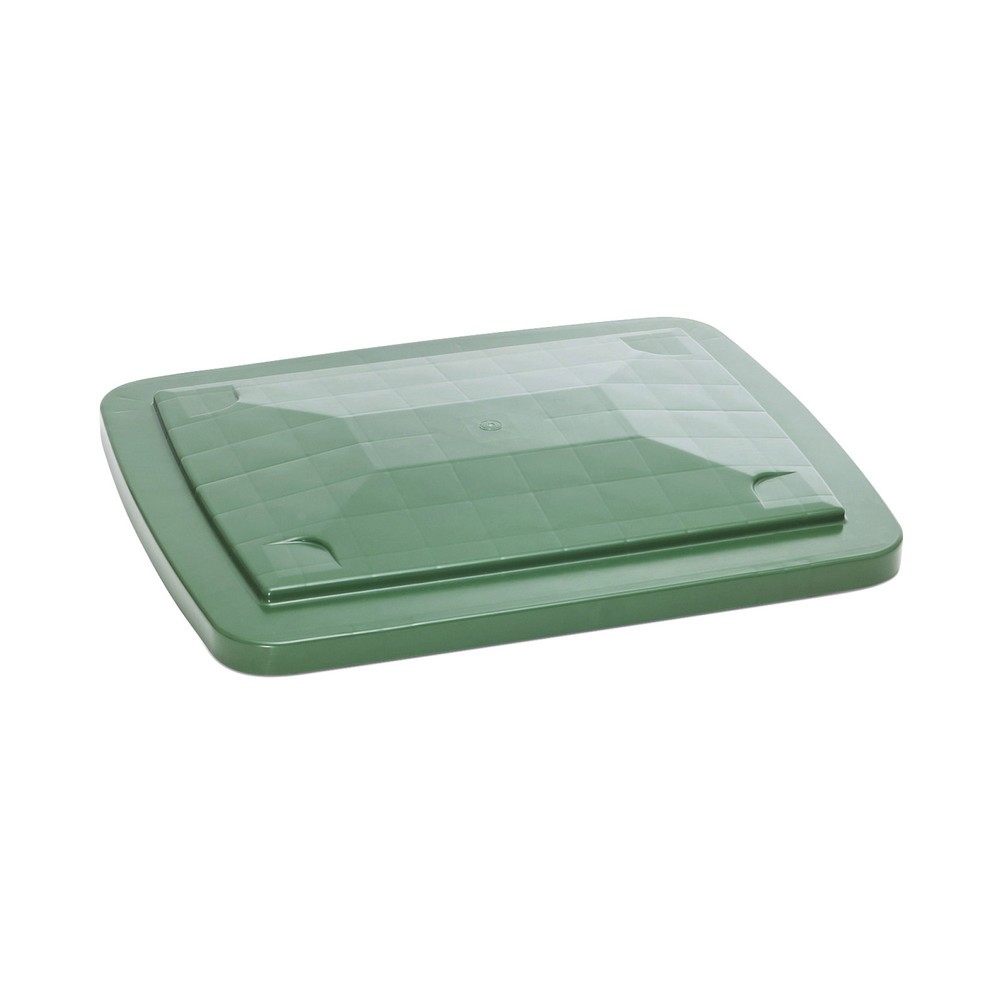 Deckel für CRAEMER Großbehälter aus Polyethylen, für Volumen 210 Liter, grün