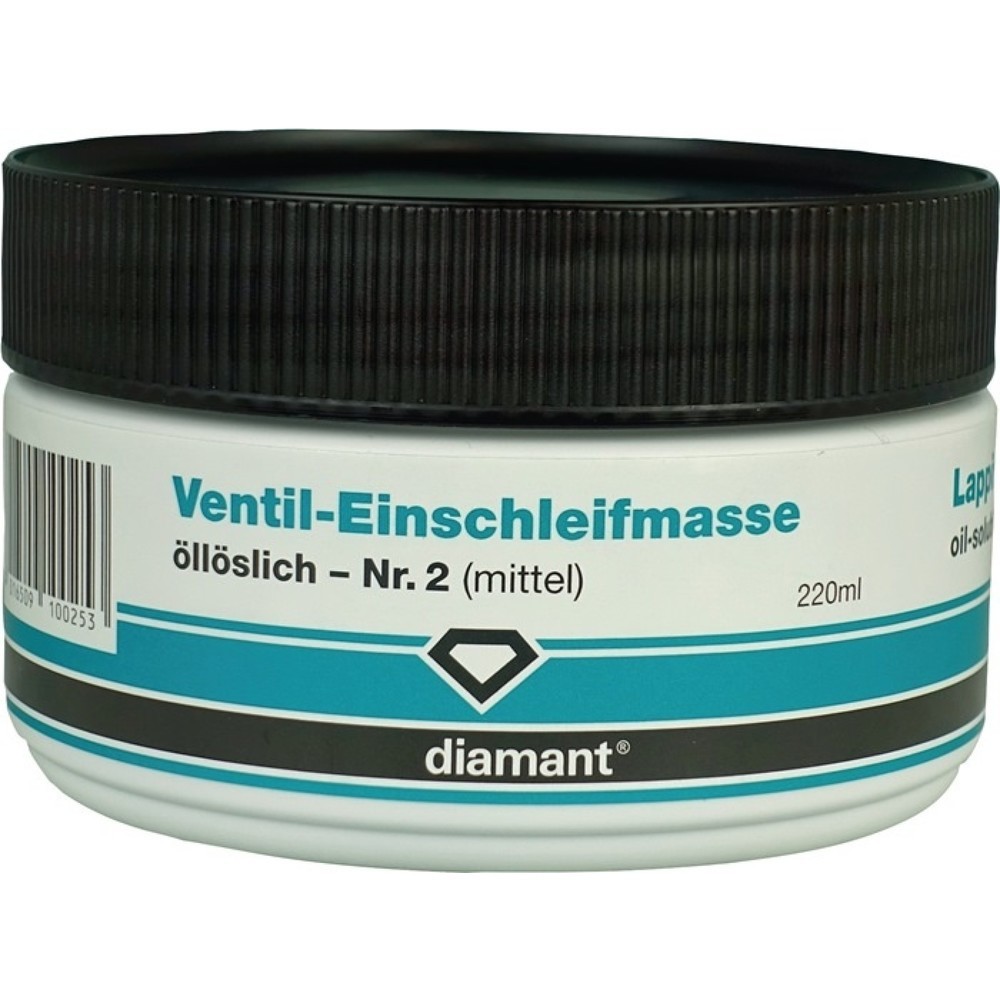 DIAMANT Ventil-Einschleifmasse, Körnung mittel, grau