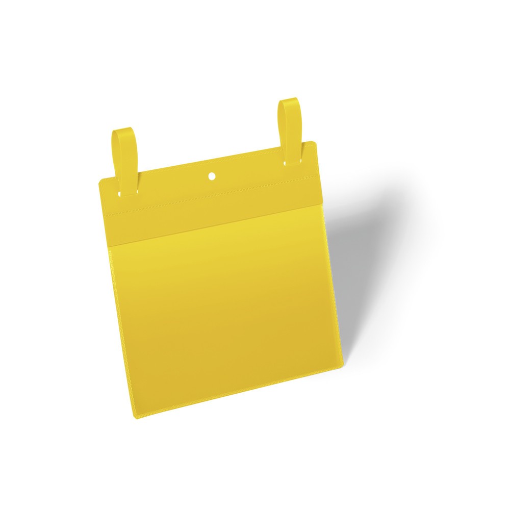 DURABLE Gitterboxtasche mit Lasche A5 quer, gelb