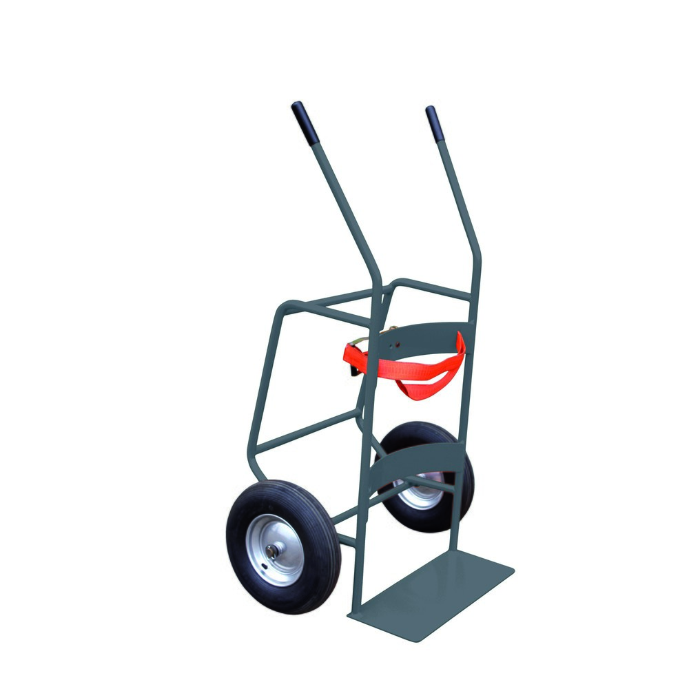 Eichinger® Fasswagen mit luftgefüllten Reifen, anthrazitgrau