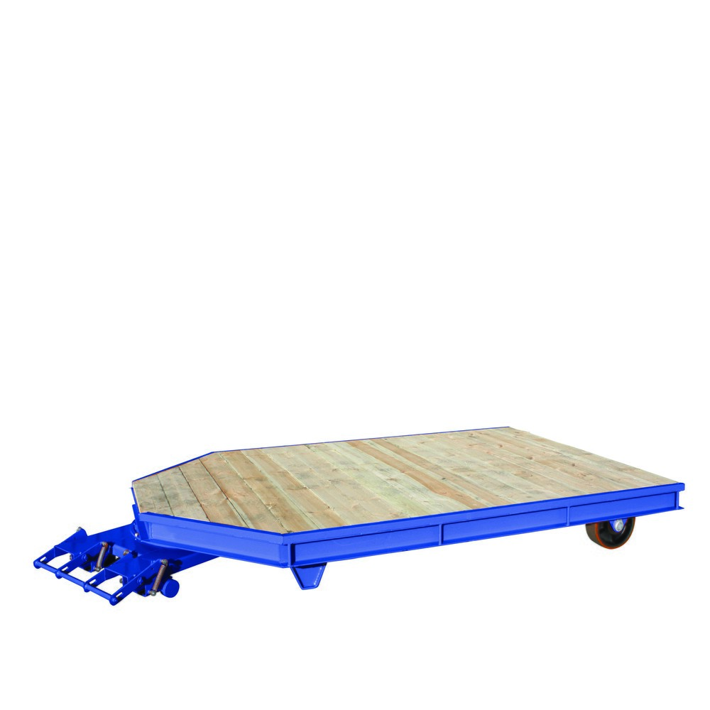 Produktabbildung: Eichinger® Kommissionierplattform, LxB 3610x2000 mm, enzianblau