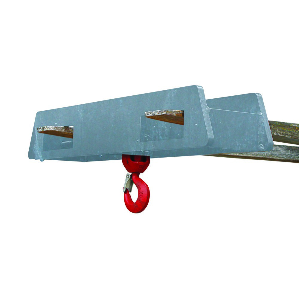 Eichinger® Lasthaken Stapler-Aufsatz über zwei Gabelzinken, 2500 kg, feuerverzinkt