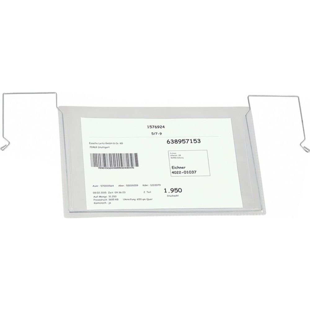EICHNER Dokumententasche, mit flexiblem Drahtbügel, B280xH180 mm DIN A5 quer