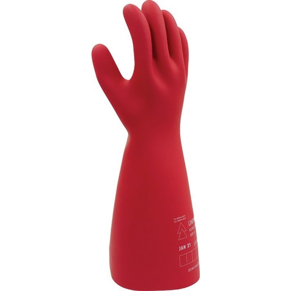 Elektrikerhandschuhe, Größe 10 rot