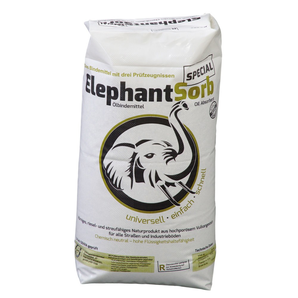 Elephant Sorb Special, 20 Liter, Chemikalien- und Ölbindemittel "R", 4 Stk/VE