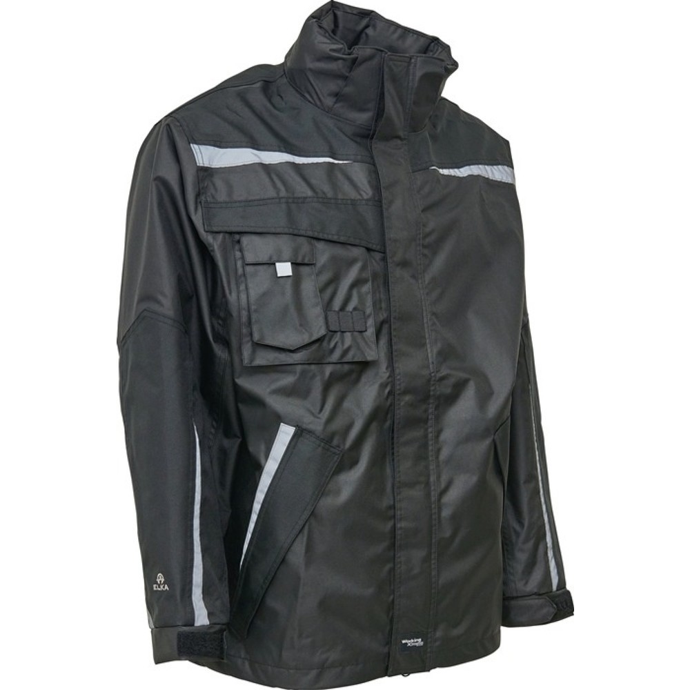 ELKA RAINWEAR Regenschutzjacke WORKING XTREME, Größe XL, schwarz