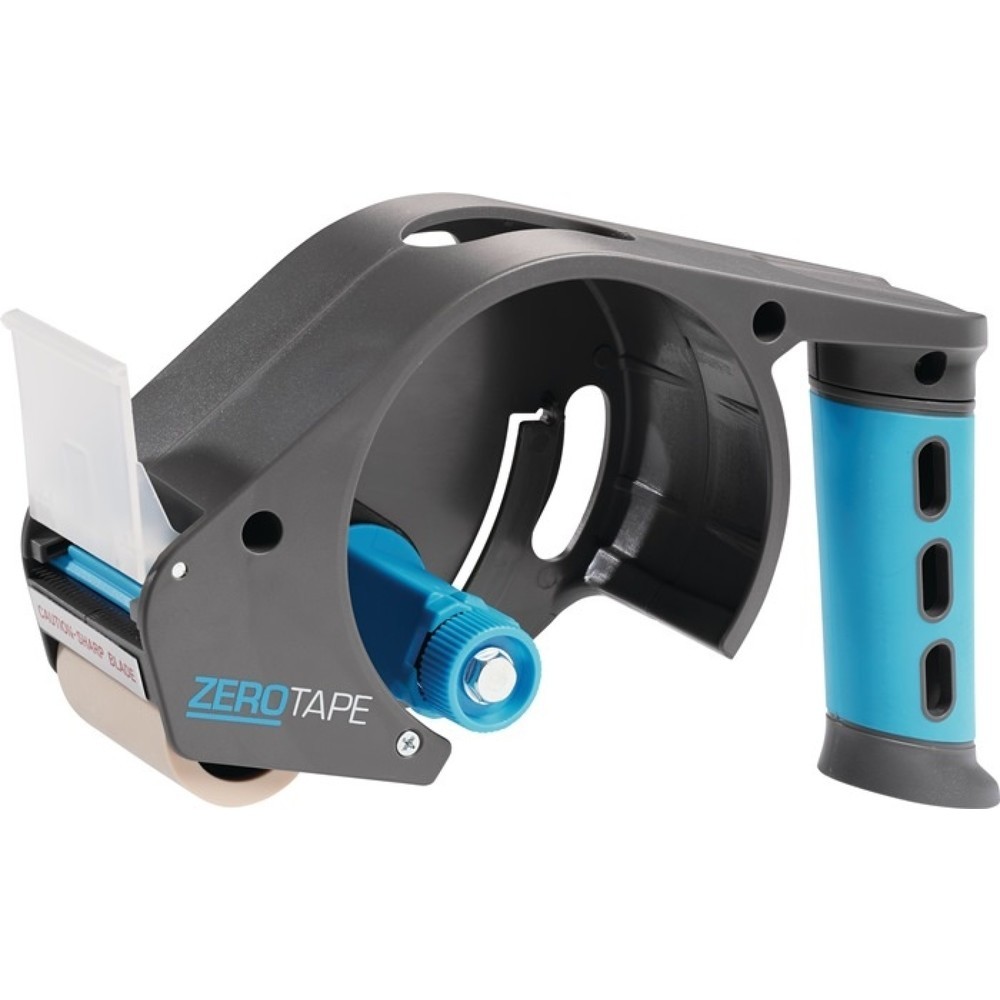 ENVIROPACK Handabroller ZEROTAPE®, blau, Kunststoff, für Bandbreite 48 mm